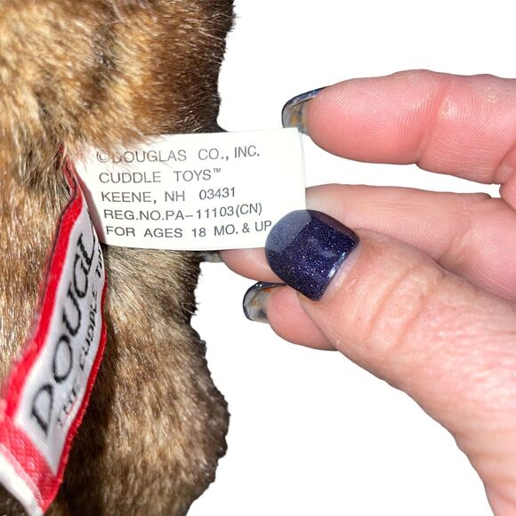 Douglas Moose Plush Stuffed Animal Wildlife 14" Nursery Decor Baby Shower Gift - Picture 8 of 10